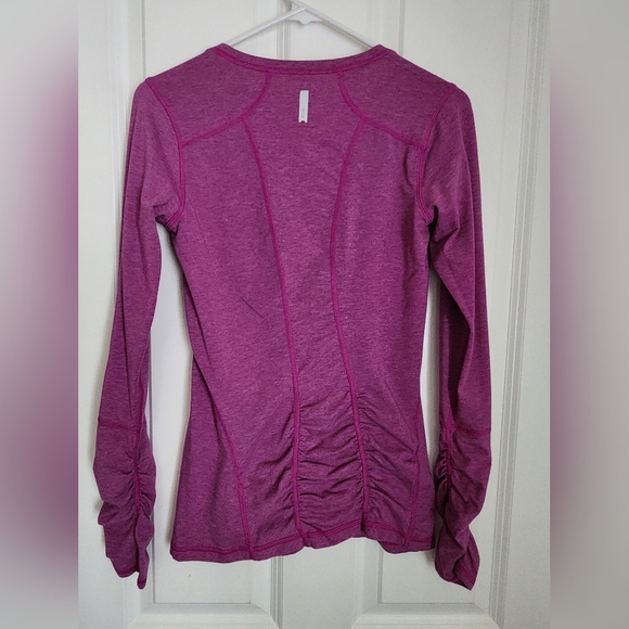 Item #:66 Zella Pink Long sleeve top - Picture 2 of 3
